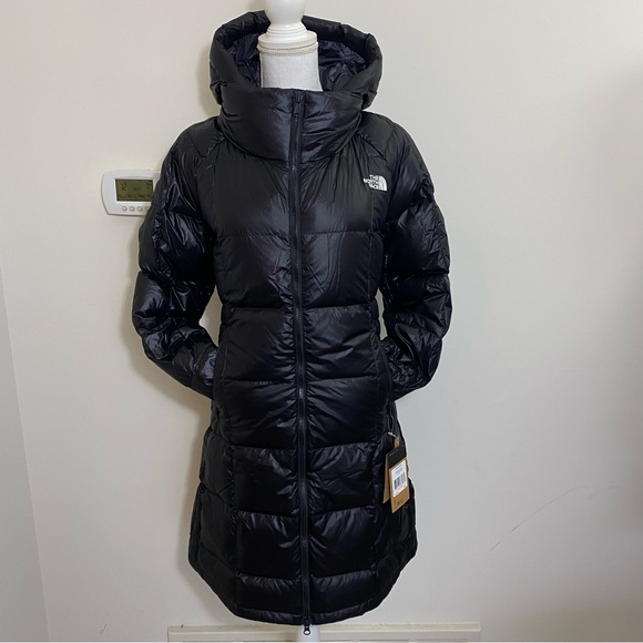 The North Face Women's Acropolis Parka Down Coat TNF Black Sz M NWT - Picture 3 of 14
